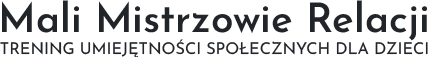 Logo Mali Mistrzowie Relacji - Trening umiejętności społecznych dla dzieci